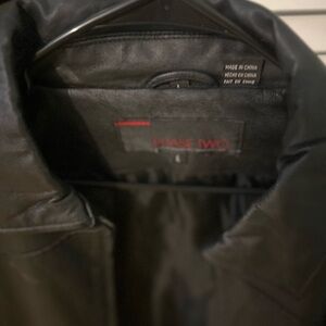 Phase Two Black Bomber Jacket